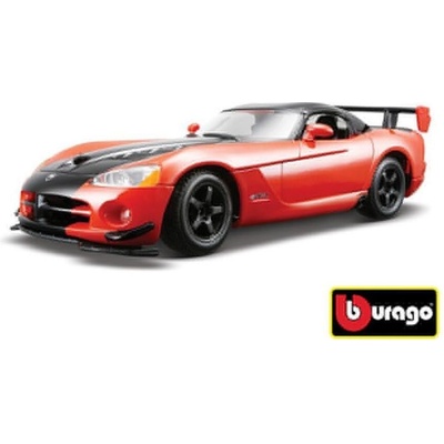 Bburago Dodge Viper SRT10 ACR červeno 18 22114 černá 1:24