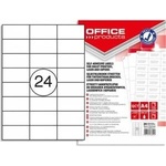 Office Products Labels Office Products A4 64.6x33.8mm white (100)