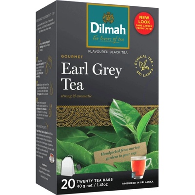Dilmah Earl Grey čaj černý s bergamotem 20 x 1,5 g