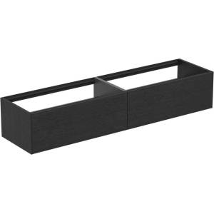 Ideal Standard Стенен шкаф Ideal Standard Atelier Conca, цвят тъмен дъб, 2 чекмеджета, 200 см (T3987Y4)