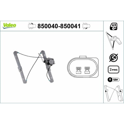 Zvedací zařízení oken VALEO 850040