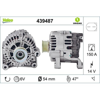 Generátor VALEO 439487