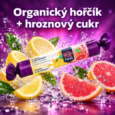 Intact IQ MAG hroznový cukr s organickým hořčíkem 40 g
