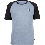 Stoic Мъжка спортна тениска Stoic Hemp15 LofsdalenSt. III S/S Sport shirt - Ocean Blue / Black - размер XXL (216-8467-0315)