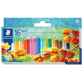 STAEDTLER Маслени пастели, STAEDTLER "Noris 241", 16 различни цвята 241 NC16 (241 NC16)
