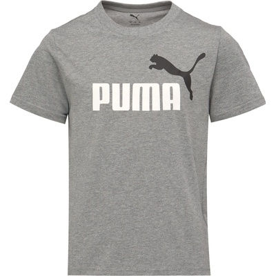 Puma Essentials 2 Color N0.1 Logo Tee B sivá