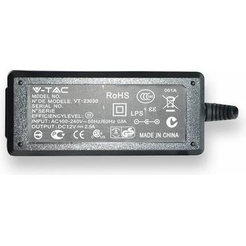Image 1 of V-TAC АДАПТОР ЗА led ЛЕНТА 18w 12v 1.5a 3017--- (05283017)