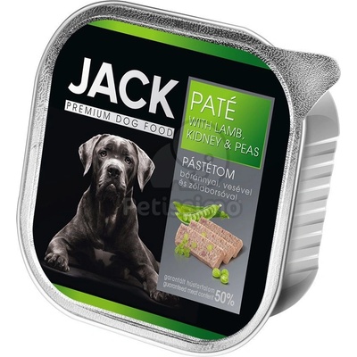 Jack пастет с агнешко, бъбреци и грах 150 г