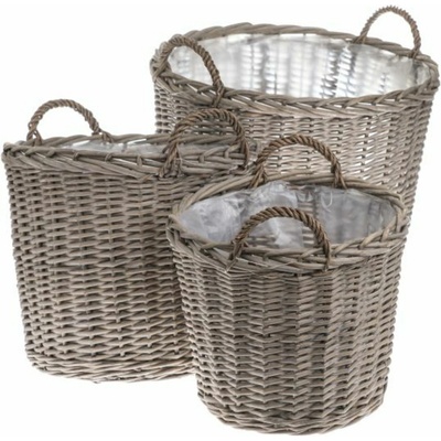 Casa de Engel Плетена кошница с PVC - комплект от 3, 0/1 Casa de Engel | Lilav | Home | UNI