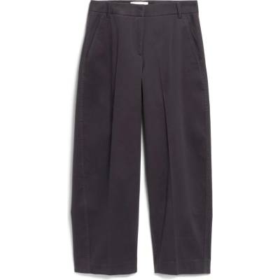 Armedangels Дамски ежедневен панталон ARMEDANGELS Women's Barrel Leg Twill Pant Casual trousers - Dark Steel - размер XL (107-4446-0615)