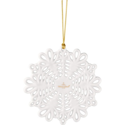 Villeroy & Boch Závesná ozdoba vločka 10 cm Christmas Classics