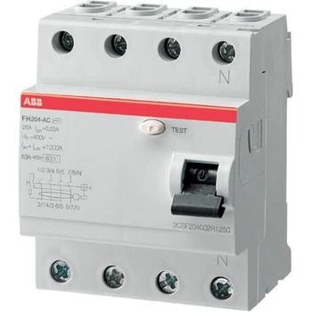 ABB ДТЗ 4P 40A 30mА серия FH204 тип A - 2CSF204102R1400 (2CSF204102R1400)