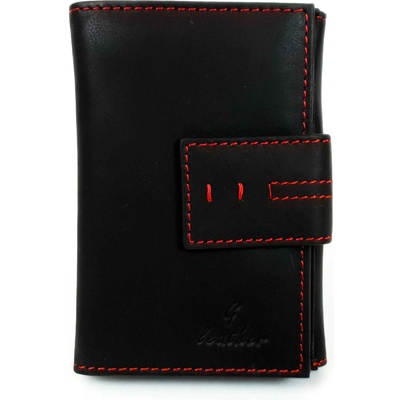 Вертикално портмоне с червен конец