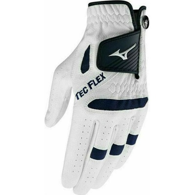 Mizuno TecFlex Mens Golf Glove ML Ľavá biela