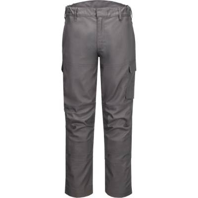 Portwest nohavice FR454 Bizflame Industry FR Trousers do pasu Šedá