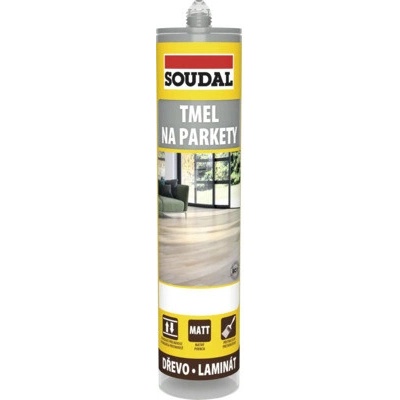 Soudal Tmel na parkety 280 ml svetlo - sivý