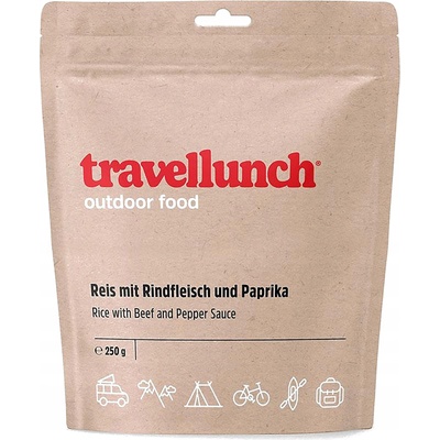 Travellunch rýža s hovädziem a korenistou omáčkou 250g