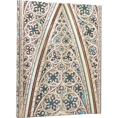Vault of the Milan Cathedral Duomo di Milano Ultra 12-Month Hardcover Dayplanner Wrap Closure Verso Paperblanks 2027
