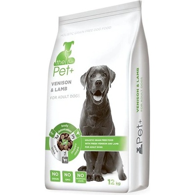 ThePet+ 3 in 1 Dog Adult Venison & Lamb 12 kg