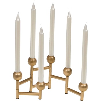 Декоративен свещник home & lifestyle 48 x 15 x 4 cm (169937)