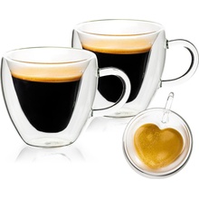 4Home Termo sklenice Big Heart Hot&Cool 2 x 250 ml