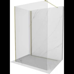Mexen Kioto душ панел Walk-in 140 x 105 cm, прозрачен, златен - 800-140-212-50-00-105 (800-140-212-50-00-105)