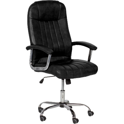 Президентски офис стол Carmen 6181 - черен (3520176)