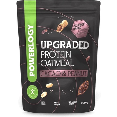 Powerlogy Upgraded Protein Oatmeal Cacao & Peanut 350 g