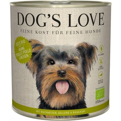 Dog's Love Bio kuracie 800 g