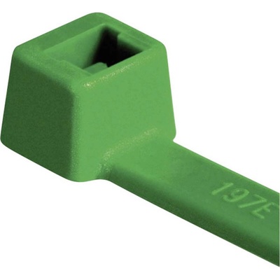 HellermannTyton 116-05415, T80L-N66-GN-C1, sťahovacie pásky, 4.60 x 390 mm, 100 ks