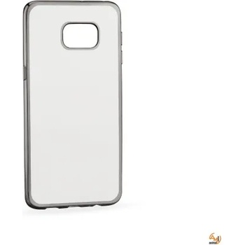 Samsung Силиконов калъф за Samsung G928 Galaxy S6 Edge+ с лайсна Silver