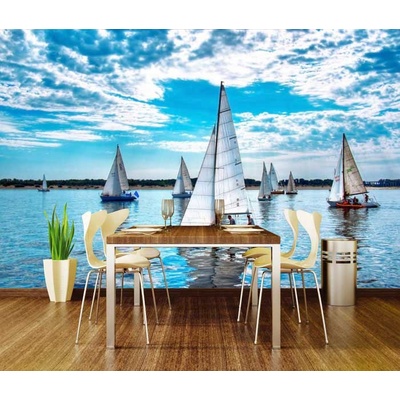 Dimex XL-184 vliesová fototapeta na zeď Sailing regatta rozměry 330 x 220 cm