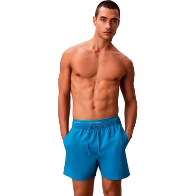 Calvin Klein Бански гащета Calvin klein LV00N61023 swimming boxer - Blue (Cendre Blue)