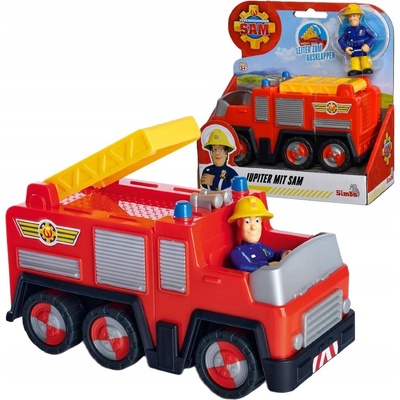 SIMBA Mini figurka hasičského auta Fireman Sam Jupiter