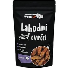 WormUP Lahodné svrčky cesnak 20 g