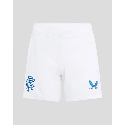 Castore Дамски къси панталони Castore Rangers Home Shorts 2024 2025 Womens - White/Blue