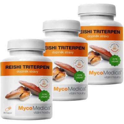 MycoMedica Reishi triterpen 3 x 90 kapsúl