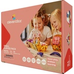 Cleverclixx Магнитен строителен комплект Small Curved Pack Pastel - 34 бр (CLEVER_CC-1025)