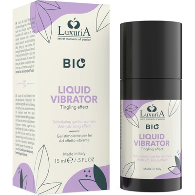 LuxuriA Intimateline Luxuria BIO - течен вибратор гел за жени (15 ml)