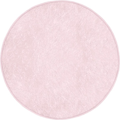 Mila Home Светлорозов кръгъл килим подходящ за пране и за прахосмукачки роботи ø 120 cm Comfort - Mila Home (HaliYuv-Comfort-960-120x120)