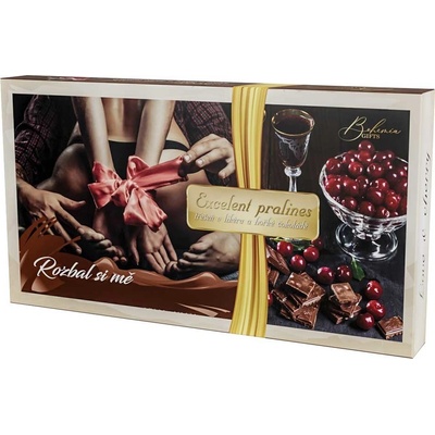 Bohemia Gifts Excellent pralines pro muže 165 g - Rozbal si mě