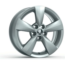 Škoda CARME 6x15 5x100 ET38 silver