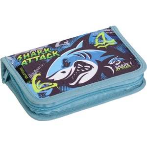 LIZZY Моливник, сгъваем, с цип, LIZZYSULI, "Shark Attack" 7210046007 (7210046007)