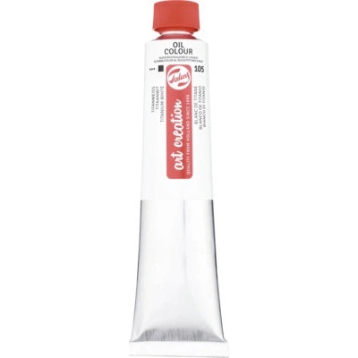 Olejová barva bílá Titanium white 200 ml