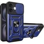 Techsuit Калъф за iPhone 16 Plus - CamShield Series - син (KF2330554)