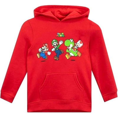 Mikina Super Mario f UK 23 68198 05c červená