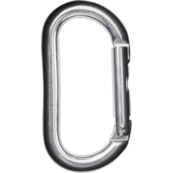 Kong Карабинер с щифт Kong Oval Alu Snapgate carabiner - Silver - размер Straight Gate (322-0108-0111)
