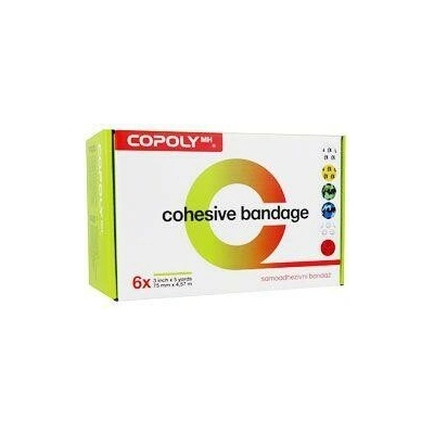 CoPoly ovínadlo elast. 7, 5 cm x 4, 5 m MIX POTISK 6 ks