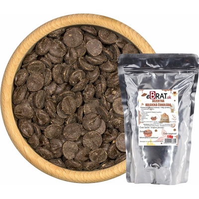 eBrat.sk | Belgická čokoláda - dezertná (horká) 1kg