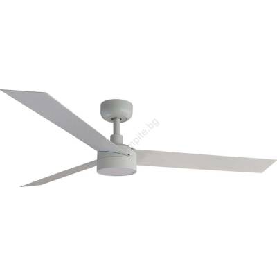 Faro Barcelona FARO 34290WT1S - LED вентилатор с димер CRUISER L 18W/230V CCT, диаметър 132 cm, бял WT + дистанционно управление (FA34290WT1S)